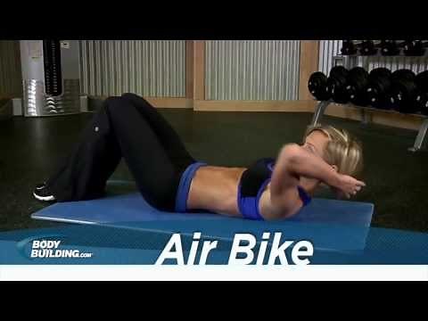 Air Bike - Ab Exercises - Bodybuilding.com