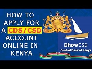 How to Apply for A CDS Account Now CSD From Central Bank of Kenya Online