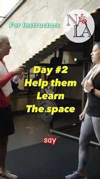 Instructors: Day #2 – Help Them Learn the Space #fitness #morethanatrainer #motivation