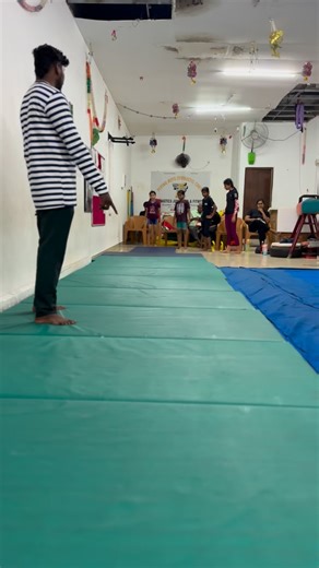 DharmaLingam Rajagopal | We build confidence before courage. Round-off ➝ Back Handspring With coach spotting — Flying Boys Gymnastic Crew Powered by Spirit Pro... | Instagram