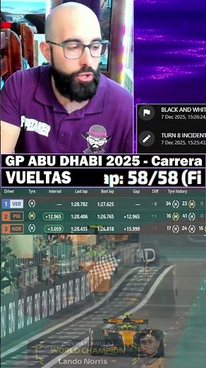 ¡Lando Norris CAMPEÓN de Formula 1 2025!