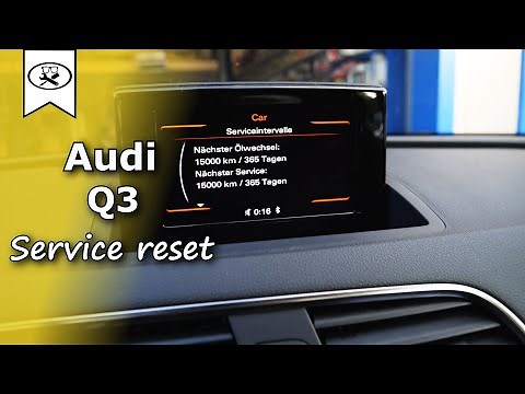 Audi Q3 service reset | service reset | VitjaWolf | Tutorial | HD