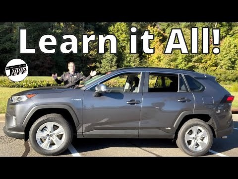 Learn All About 2021 Toyota RAV4 XLE Hybrid: Buttons, Controls, Specs, Much More!