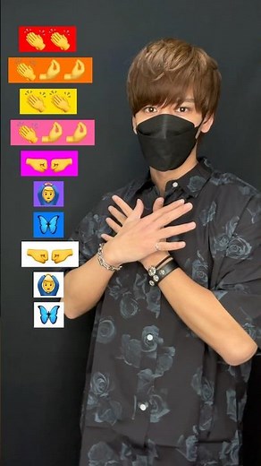 【PARO PARO × CLAP SNAP】振り付け 絵文字ダンスdance tutorial TAKAHARU emoji dance TikTok challenge #shorts