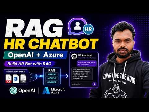I Built a RAG-Based HR Chatbot using OpenAI, Azure Blob & Company Policies