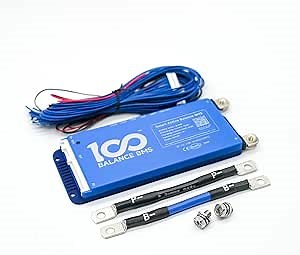 DALY BMS 150A 8S - 24S Built in Bluetooth 1A Active Cell Balancing RS485 CAN for 24V - 72V LiFePO4/Li - ion/LTO Battery Packs Perfect for Golf Cart, Home Energy System, E - Bike