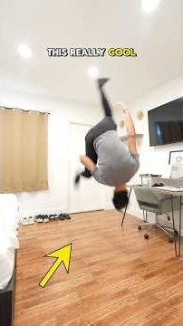 THE COOLEST FLIP YOU CAN LEARN IN YOUR HOUSE🏠‼️ #shorts