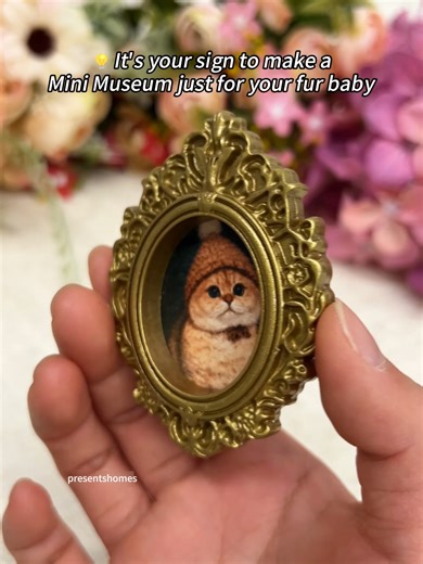 Turn Your Pet Into a Mini Museum 🐾✨ Your pet isn’t just a pet — they’re family. 💛 Create a one-of-a-kind Mini Pet Museum featuring your furry best friend in an elegant keepsake frame. Perfect for birthdays, memorial gifts, or simply celebrating the love they bring every day. 🐶🐱#dog #cat