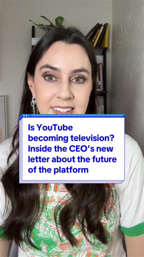 Is YouTube becoming TV?!? In a letter to top creators, YouTube's CEO compares content creators to Hollywood studios, saying their work ‘can’t be dismissed as user-generated content’. YouTube released new details about its payments to creators on Tuesday, offering a pledge to continue its commitment to long-form storytelling as it faces a challenge from TikTok for creator and audience loyalty. YouTube CEO Neal Mohan just sent an email to top creators that revealed the new data just weeks after Ti