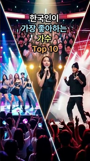 Top 10 Most Favorite Singers by Koreans