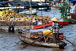Marché flottant de Cai Rang - Comment visiter Le marché flottant de Cai Rang sans agence ? - Guide francophone Vietnam