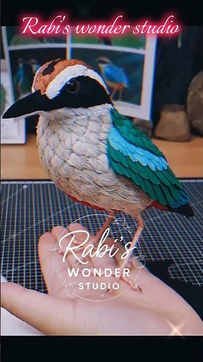 DIY Paper Bird | Easy Origami Bird Tutorial | Rabi’s Wonder Studio