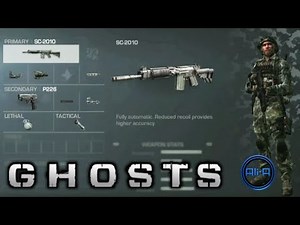 GHOSTS Multiplayer - Create-A-Class Soldier, PERKS & Weapon Points! (Call of Duty: Ghost)