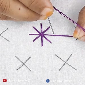 43K views · 1.6K reactions | Latest & simple all over embroidery design | Dian Embroidery | Facebook