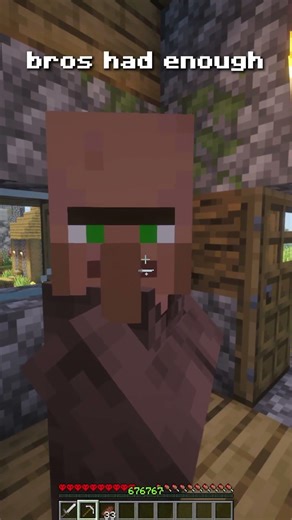 bro had enough #minecraft #minecraftshorts #shorts