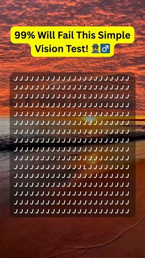 Only a PRO Can Spot the 'L' in 5 Seconds! 🕵️‍♂️👀 | Eye Test #shorts
