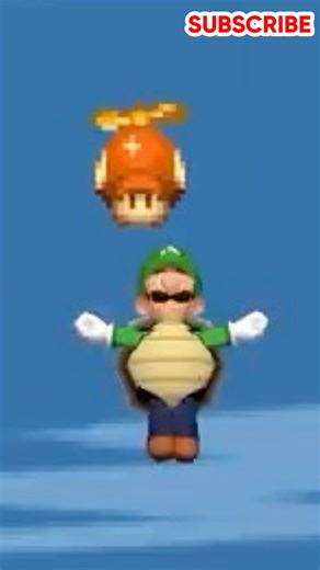 Lil bro got the best power up #mario #mariobros #shorts