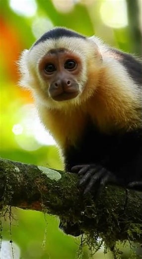 Curious Capuchin Monkey