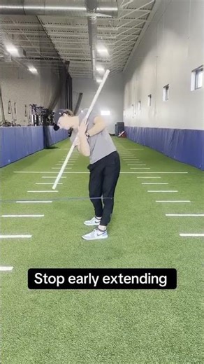 Learn what it feels like to turn properly and not early extend #golf #golfskill #golfswing