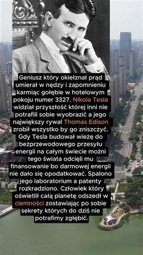 Nikola Tesla - Zapomniany władca piorunów