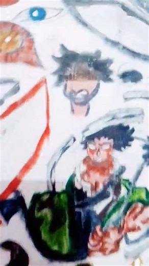 drawing Hashiras vs Uppermoons