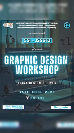 CSI JSSSTU on Instagram: "So….yeah! That’s it 😃👍🏻 Registration link in the bio!!"