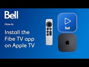 How to install the Bell Fibe TV app on Apple TV