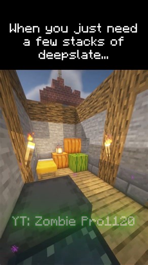 How to Build a MINING HOUSE in Minecraft Hardcore!