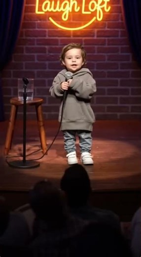 Toddler comedian drops truth bombs! #BabyComedy #StandUp #Funny