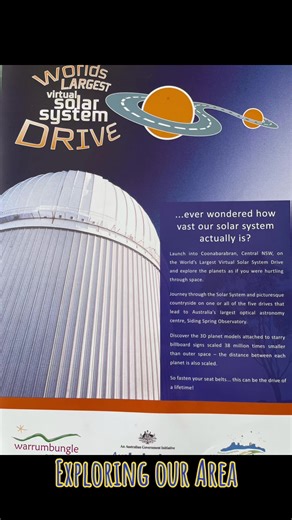 Exploring Australia's Largest Solar System Drive | Siding Spring Observatory