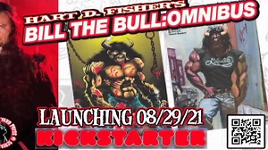 Hart D. Fisher's Bill The Bull Omnibus Kickstarter is ACTIVE and ready for your campaign support!!! For the First 24 hours ALL Physical Backers get a special "30 Years of Boneyard Press" T-Shirt!!!! https://www.kickstarter.com/projects/hartdfisher/hart-d-fishers-bill-the-bull-omnibus MANY Digital tiers for our friends & fans overseas!!!!! | American Horrors | Facebook