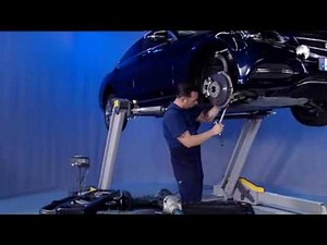 W205 Remove install front suspension strut