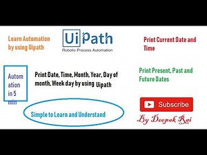 Date and Time in Uipath