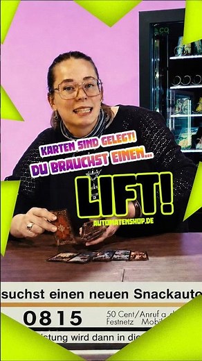 FAS LITE LIFT: Snackautomat mit LIFTSYSTEM ↕️