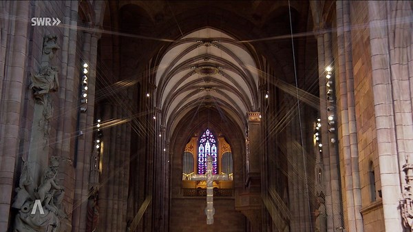 Fäden im Freiburger Münster