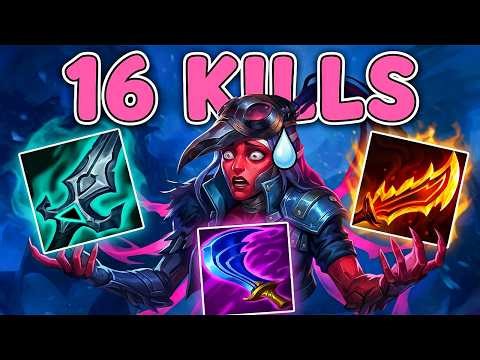 16 Kills Kalista Guide Gameplay ! Kalista ADC AP Build S16 League OF Legends Build LOL Season 16