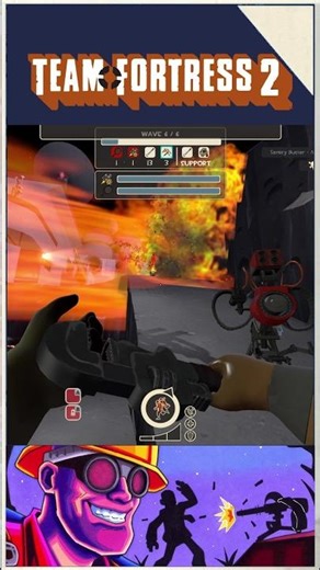 The Sentry Buster Troll #tf2 #tf2engineer #teamfortress #pve #fps #mannvsmachine #pc #teamfortress2