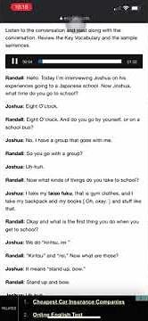 ESL-LAB | EASY: A Day At School