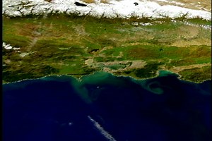 NASA Scientific Visualization Studio | San Francisco Flyover: March 9, 1998