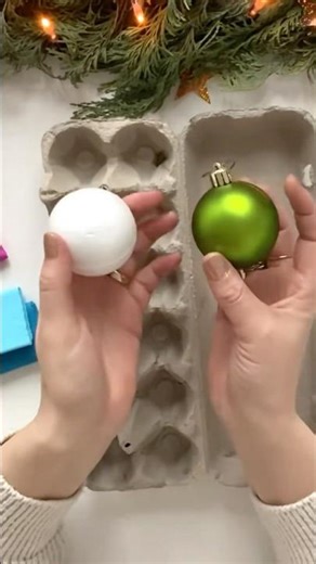 How to make a mini-piñata Ornament #christmascrafts #manualidadesnavideñas