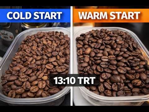 Gene Café CBR 301 Cold Start vs Warm Start | Same Roast Time | Very Different Results