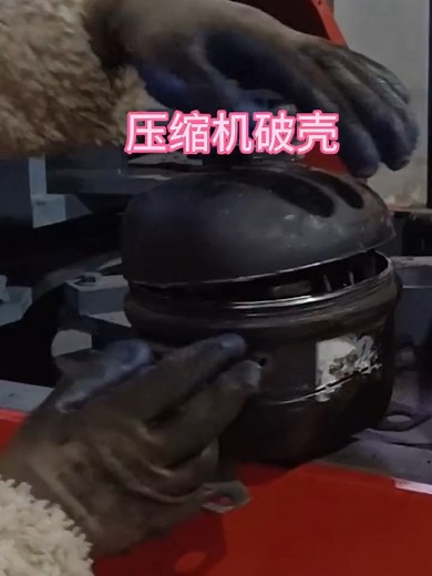 Motor dismantling machine on TikTok