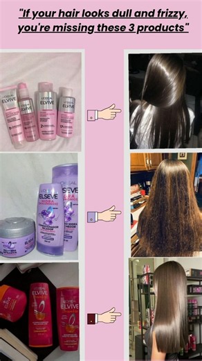 Frizzy Hair Fix: 3 L'Oréal Elvive Products You Need 😍 #haircare #elvive