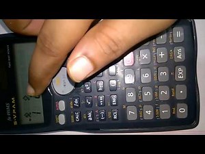 Series 35: Determine Slope for a Given Linear Equation in fx-991MS Calculator