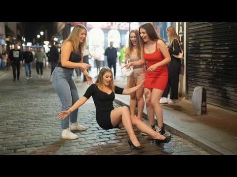 INSANE Manchester Nightlife 🇬🇧 Wild Party Streets, Stunning Girls & 4K Atmosphere