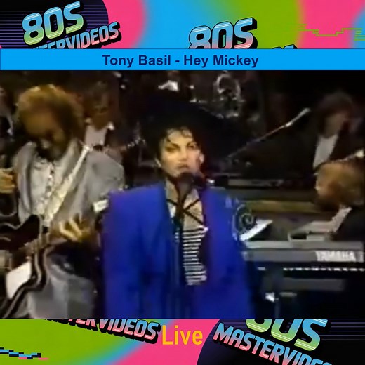 24K views · 684 reactions | Tony Basil - Hey Mickey | 80s Mastervideos | Facebook