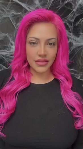 @luvekat’s Midnight Magenta Halloween look is killer. Shop now by tapping the link for 13% off now through 10/31! #SplatHairColor #splathairdye | Splat Hair Color