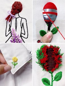 DIY Embroidery Hacks and Tricks for Beginners :) | Simple Crafts