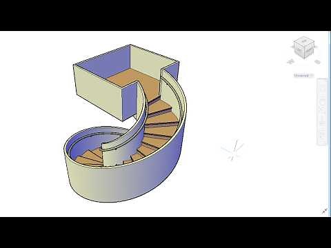 AutoCAD 3D Spiral Stairs Tutorial | Professional Step-by-Step 3D Modeling for Beginners & Experts