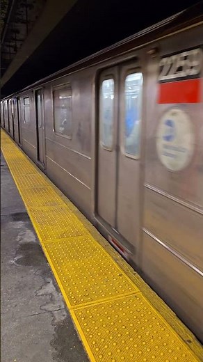 MTA 1-Train departs the 34th Street subway station